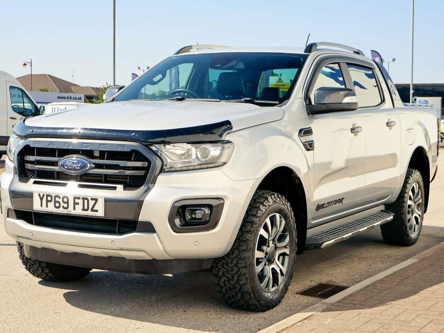 Ford Ranger Pick Up Double Cab Wildtrak 3.2 Ecoblue 200 YP69FDZ Silver #4
