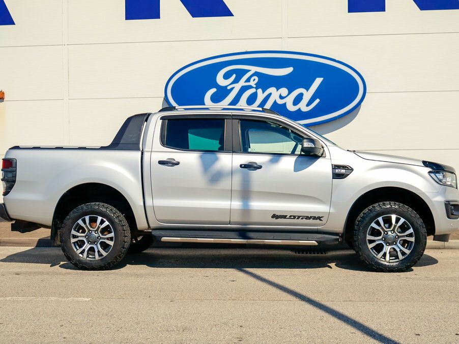 Ford Ranger Pick Up Double Cab Wildtrak 3.2 Ecoblue 200 YP69FDZ Silver #2