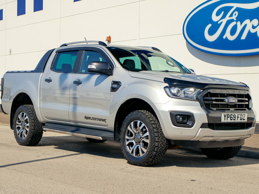 Ford Ranger Pick Up Double Cab Wildtrak 3.2 Ecoblue 200 YP69FDZ Silver #3