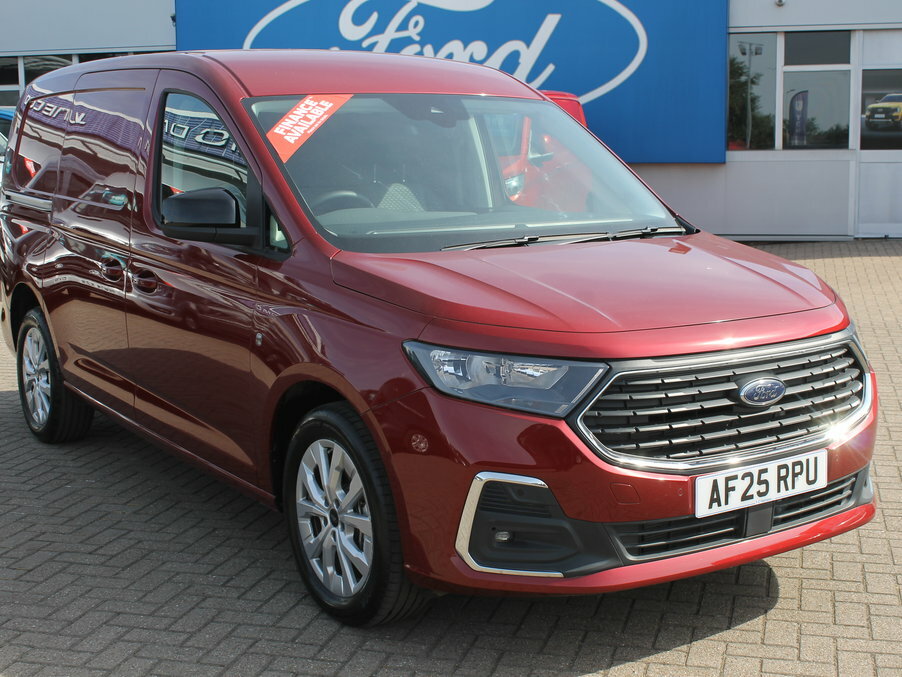 Ford Transit Connect 1.5 Ecoblue 120Ps Limited Van Powershift Red