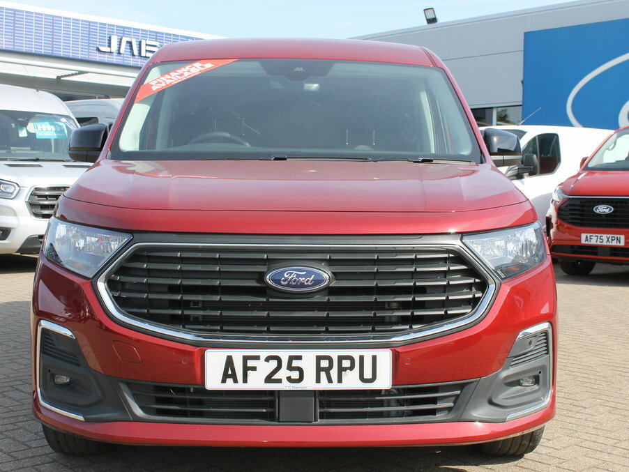 Ford Transit Connect 1.5 Ecoblue 120Ps Limited Van Powershift Red #2