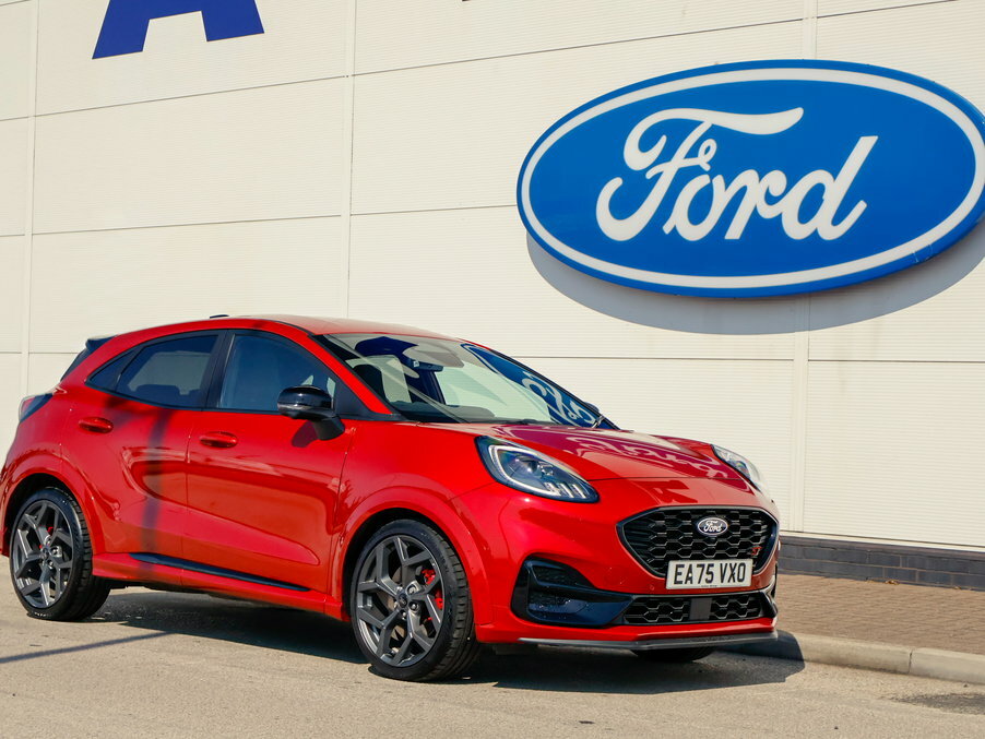 Ford Puma 1.0 Ecoboost Hybrid Mhev St Dct Red