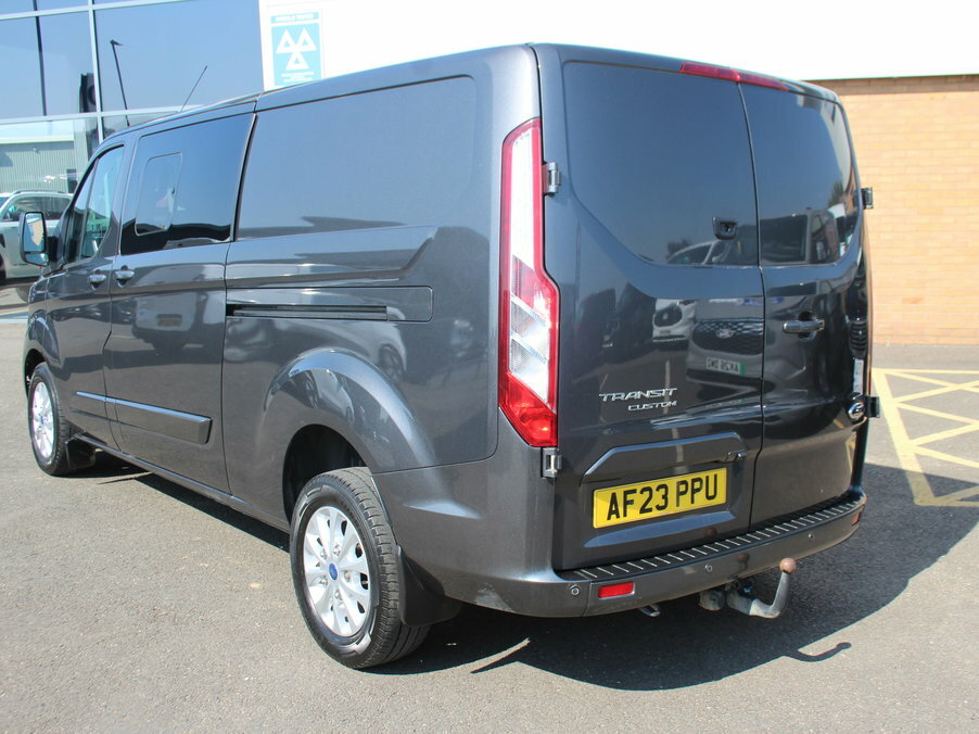 Ford Transit Custom 2.0 Ecoblue 130Ps Low Roof D Cab Limited Van AF23PPU Grey #4