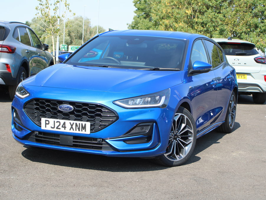 Ford Focus 1.0 Ecoboost Hybrid Mhev St-line X Blue