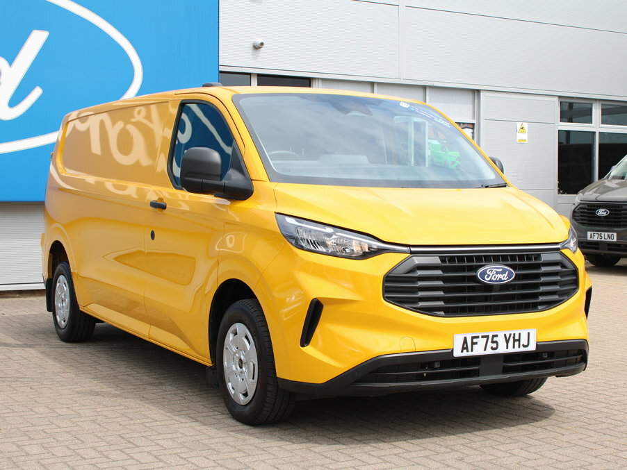 Ford Transit Custom 2.0 Ecoblue 130Ps Low Roof Trend Van Yellow