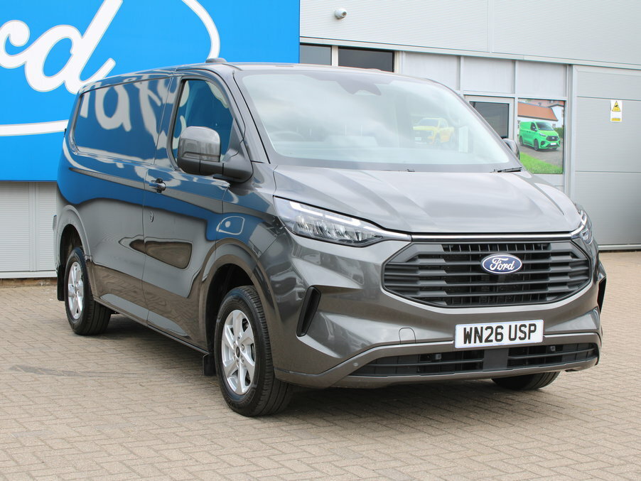 Ford Transit Custom 2.0 Ecoblue 136Ps H1 Van Limited Grey
