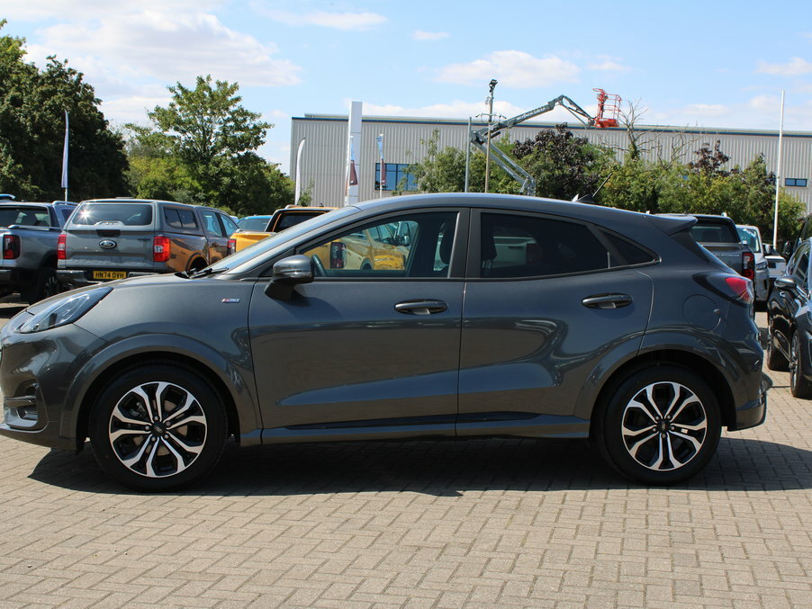 Ford Puma 1.0 Ecoboost Hybrid Mhev St-line CP22FXD Grey #3