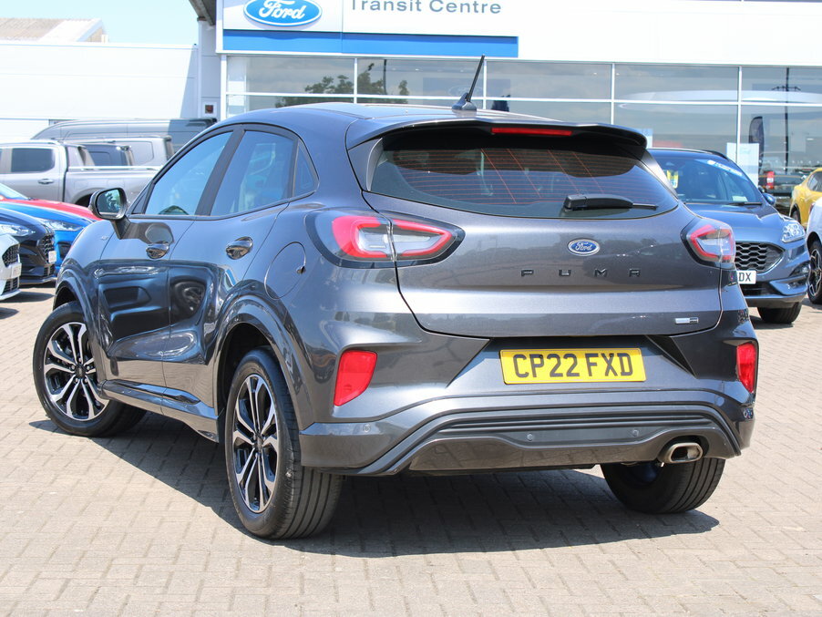 Ford Puma 1.0 Ecoboost Hybrid Mhev St-line CP22FXD Grey #5