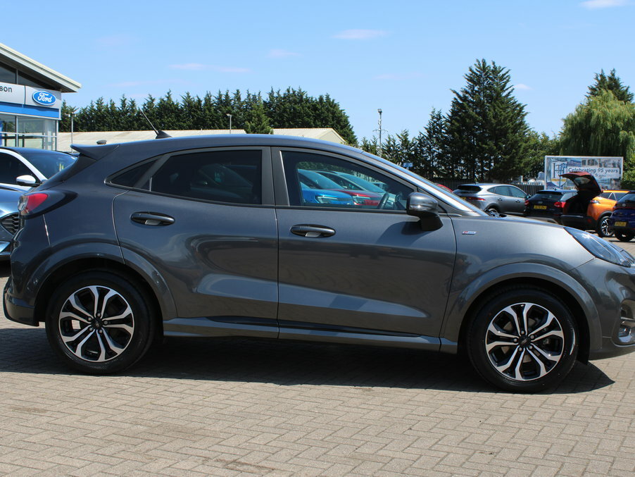 Ford Puma 1.0 Ecoboost Hybrid Mhev St-line CP22FXD Grey #4