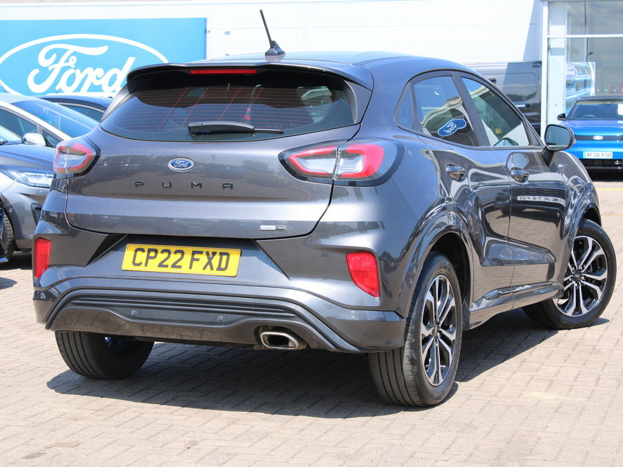 Ford Puma 1.0 Ecoboost Hybrid Mhev St-line CP22FXD Grey #6