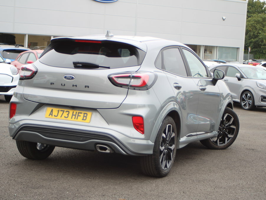 Ford Puma 1.0 Ecoboost Hybrid Mhev 155 St-line X AJ73HFB Silver #6