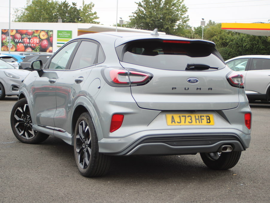 Ford Puma 1.0 Ecoboost Hybrid Mhev 155 St-line X AJ73HFB Silver #5