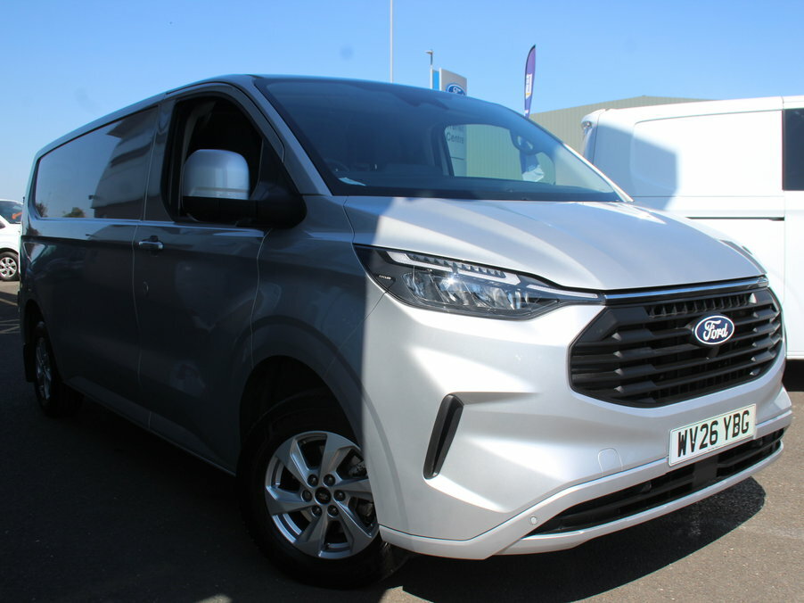Ford Transit Custom 2.0 Ecoblue 136Ps H1 Van Limited Silver