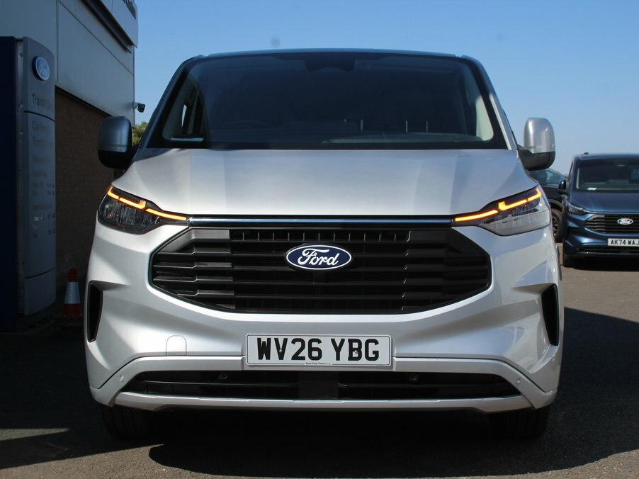 Ford Transit Custom 2.0 Ecoblue 136Ps H1 Van Limited WV26YBG Silver #2