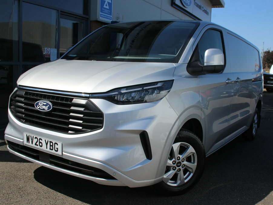 Ford Transit Custom 2.0 Ecoblue 136Ps H1 Van Limited WV26YBG Silver #3