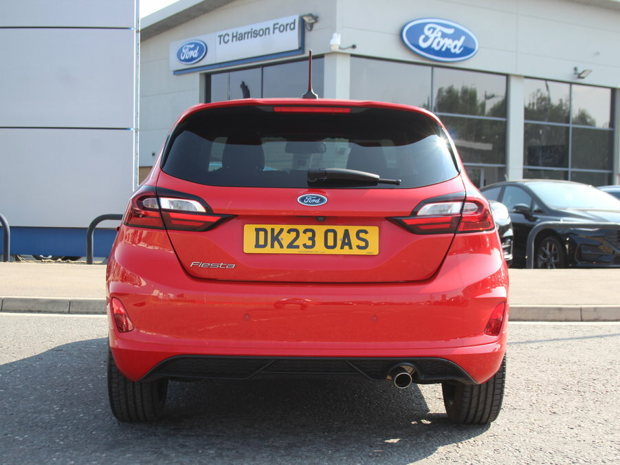 Ford Fiesta 1.0 Ecoboost St-line X DK23OAS Red #5