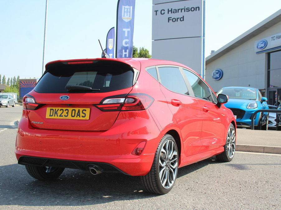 Ford Fiesta 1.0 Ecoboost St-line X DK23OAS Red #6