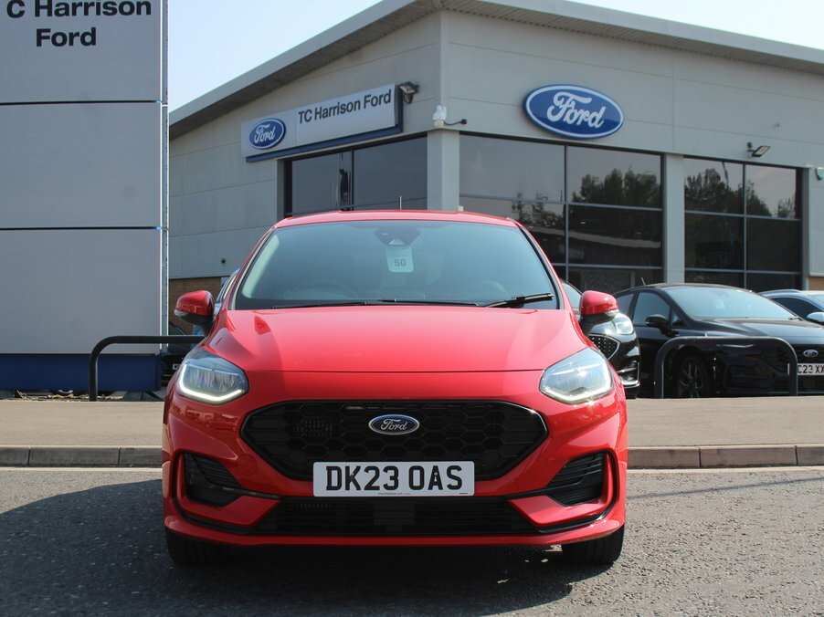 Ford Fiesta 1.0 Ecoboost St-line X DK23OAS Red #2