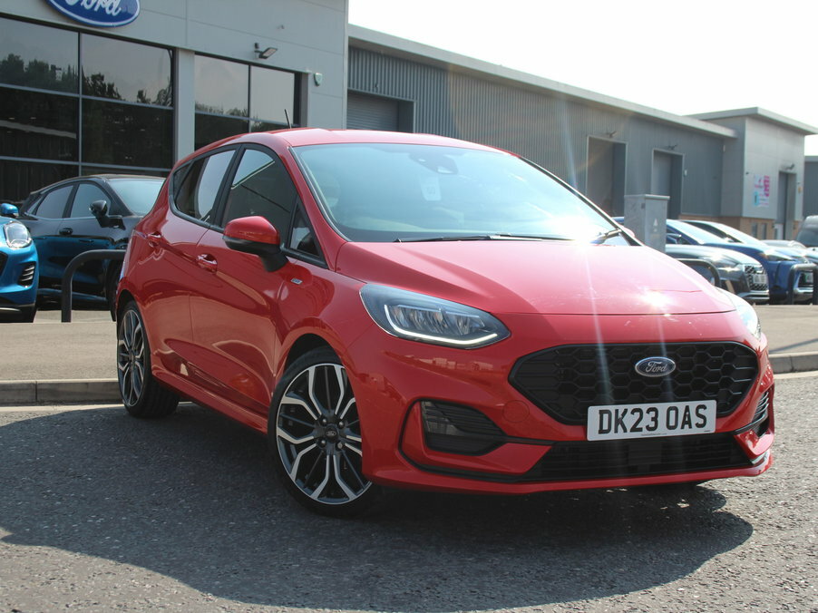 Ford Fiesta 1.0 Ecoboost St-line X Red