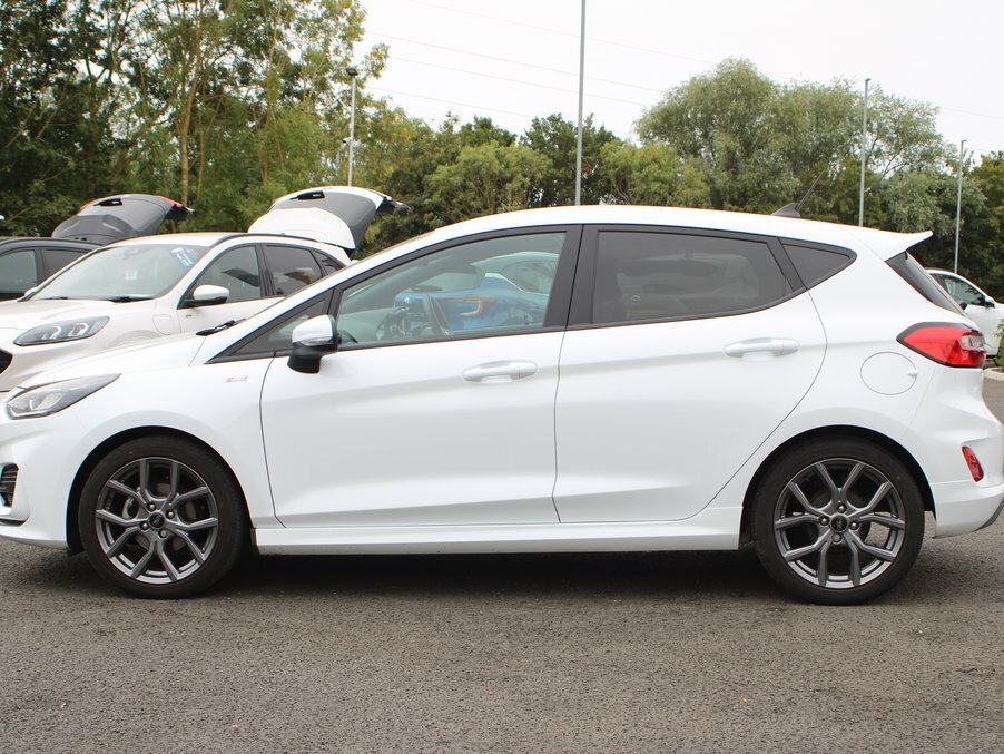 Ford Fiesta 1.0 Ecoboost St-line AK73HDE White #3