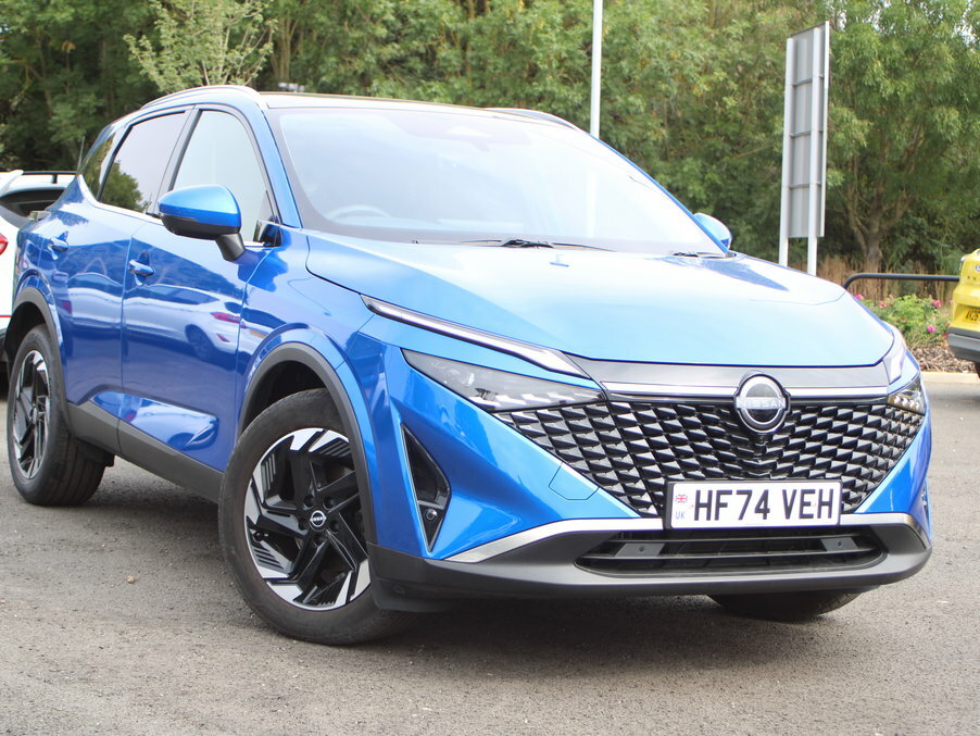 Nissan Qashqai 1.3 Dig-t Mh N-connecta Glass Roof Blue