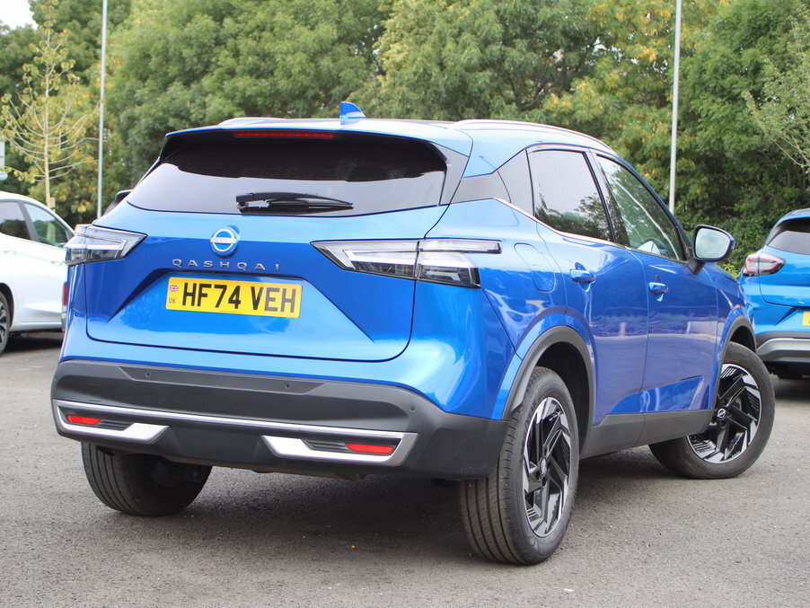 Nissan Qashqai 1.3 Dig-t Mh N-connecta Glass Roof HF74VEH Blue #6
