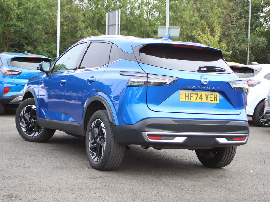 Nissan Qashqai 1.3 Dig-t Mh N-connecta Glass Roof HF74VEH Blue #5