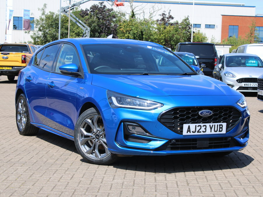 Ford Focus 1.0 Ecoboost St-line Blue