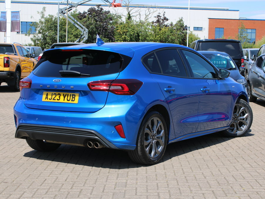 Ford Focus 1.0 Ecoboost St-line AJ23YUB Blue #6