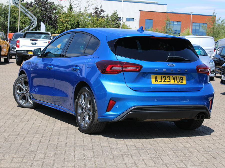 Ford Focus 1.0 Ecoboost St-line AJ23YUB Blue #5
