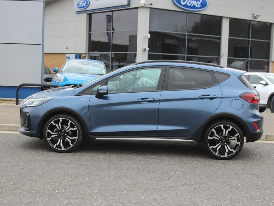 Ford Fiesta 1.0 Ecoboost Hybrid Mhev 125 Active X MD23DZT Blue #4