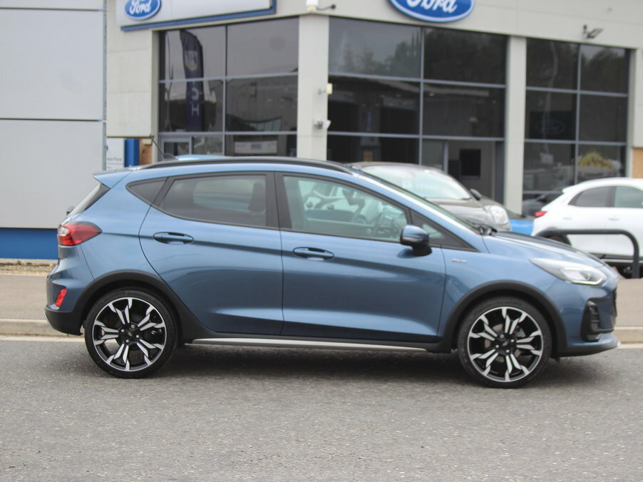 Ford Fiesta 1.0 Ecoboost Hybrid Mhev 125 Active X MD23DZT Blue #5