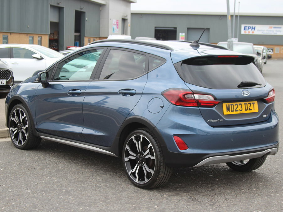 Ford Fiesta 1.0 Ecoboost Hybrid Mhev 125 Active X MD23DZT Blue #6