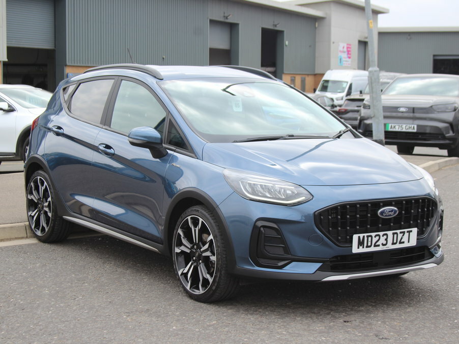 Ford Fiesta 1.0 Ecoboost Hybrid Mhev 125 Active X MD23DZT Blue