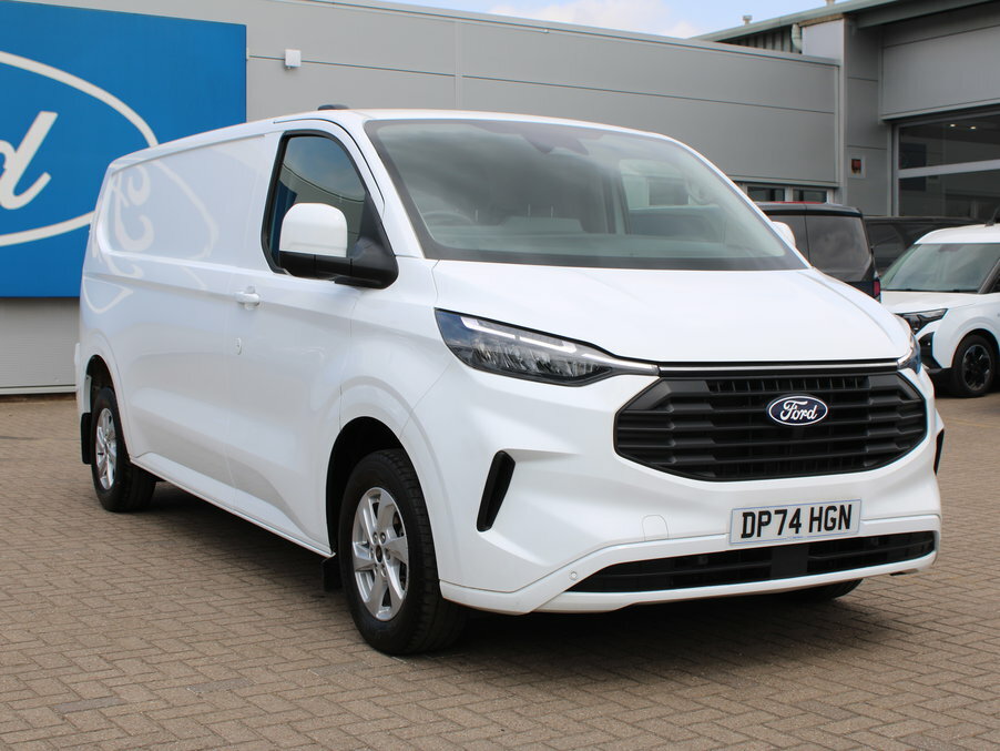 Ford Transit Custom 2.0 Ecoblue 136Ps H1 Van Limited DP74HGN White