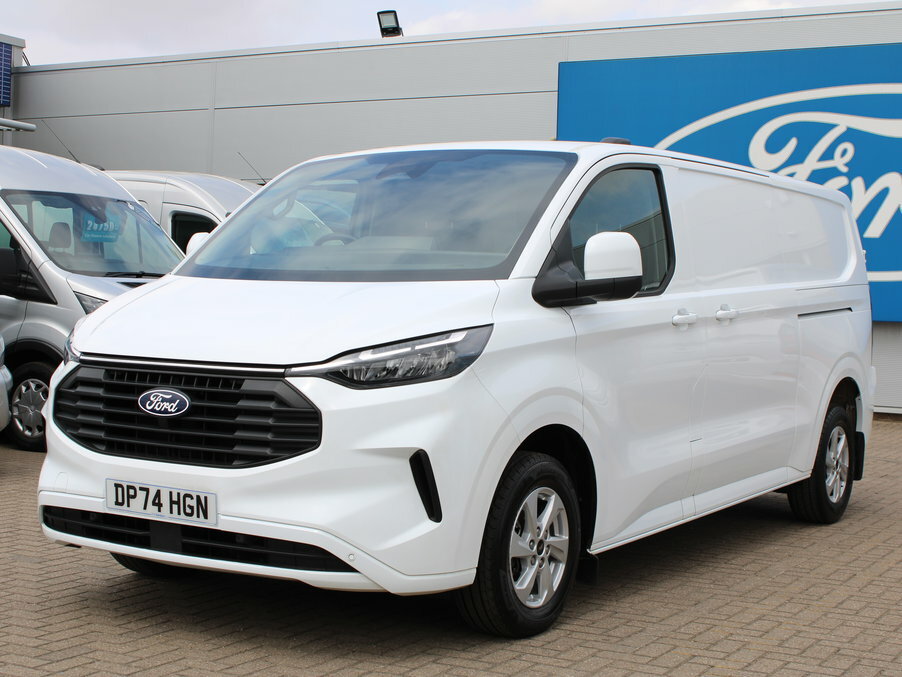 Ford Transit Custom 2.0 Ecoblue 136Ps H1 Van Limited DP74HGN White #2