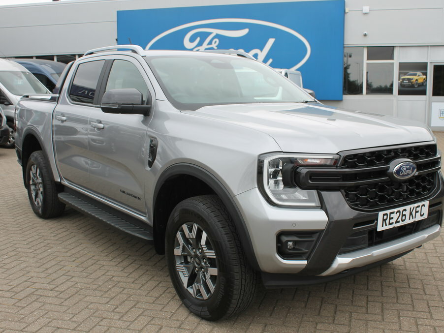 Ford Ranger Pick Up D Cab Wildtrak 2.3 Ecoboost Phev 281 RE26KFC Silver #3