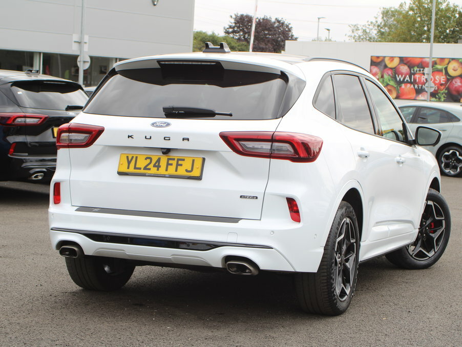 Ford Kuga 2.5 Phev St-line X Cvt YL24FFJ White #6