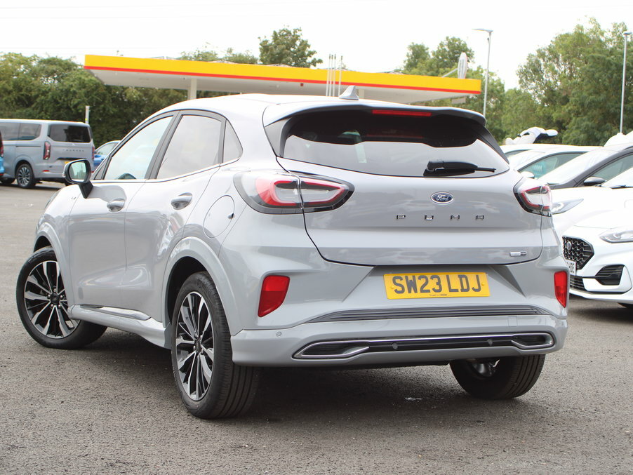 Ford Puma 1.0 Ecoboost Hybrid Mhev 155 St-line Vignale SW23LDJ Grey #5