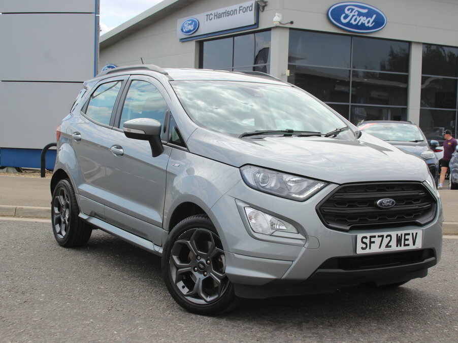 Ford Ecosport 1.0 Ecoboost 125 St-line SF72WEV Silver