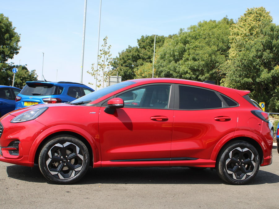 Ford Puma 1.0 Ecoboost Hybrid Mhev St-line X Dct AK74XDT Red #3