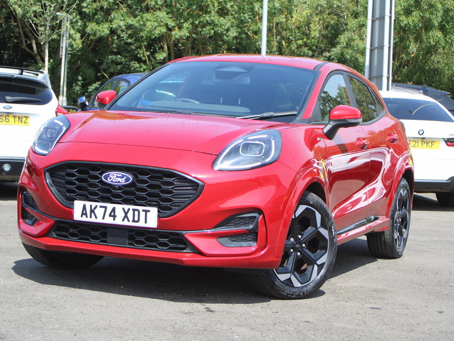 Ford Puma 1.0 Ecoboost Hybrid Mhev St-line X Dct AK74XDT Red #2