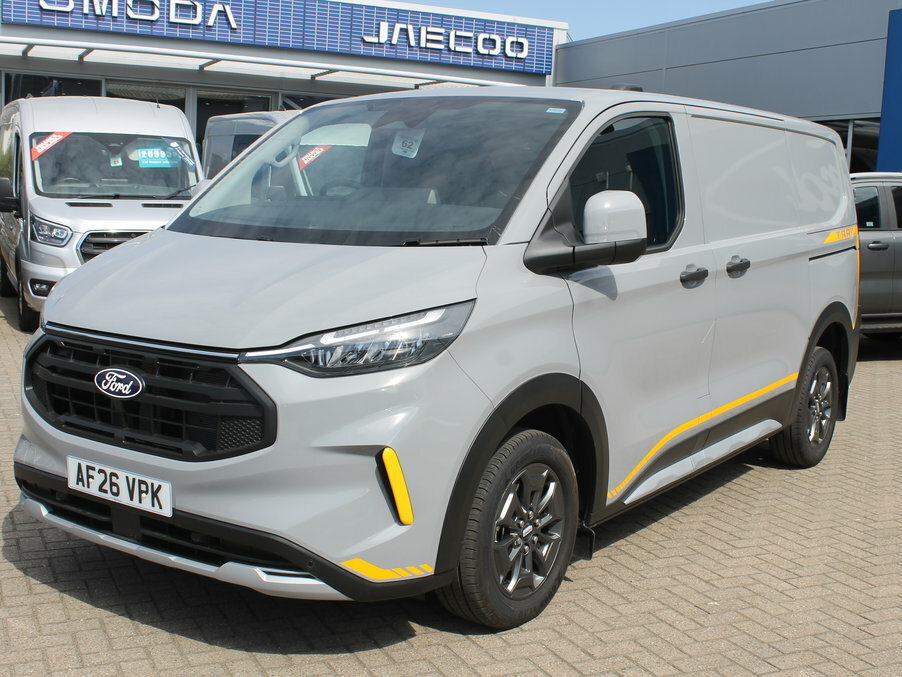 Ford Transit Custom 2.0 Ecoblue 170Ps Low Roof Trail Van AF26VPK Grey #3
