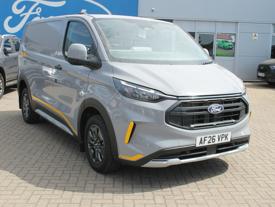 Ford Transit Custom 2.0 Ecoblue 170Ps Low Roof Trail Van AF26VPK Grey