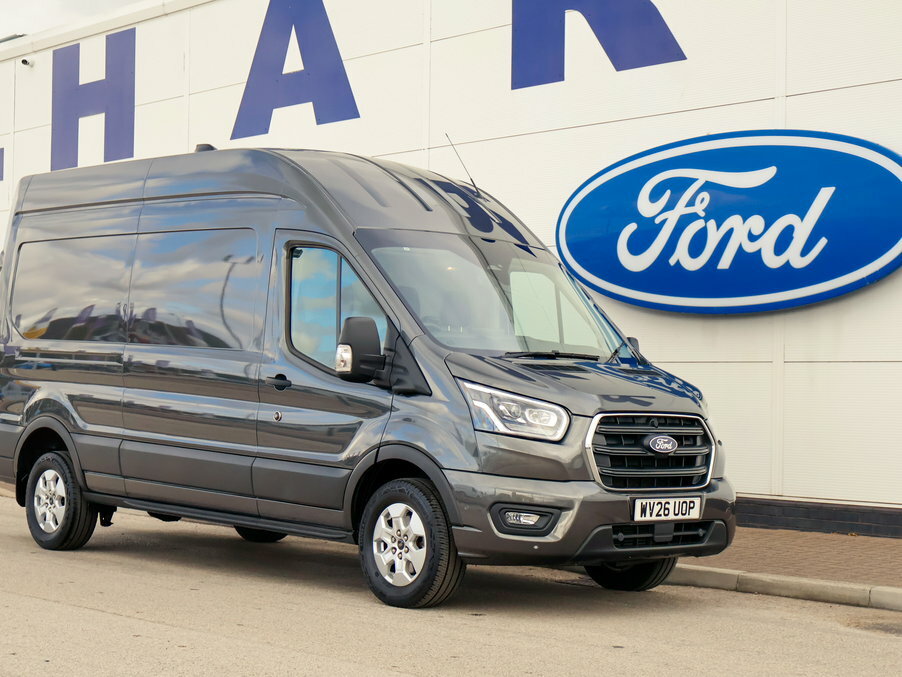 Ford Transit Custom 2.0 Ecoblue 165Ps H3 Limited Van Nav WV26UOP Grey