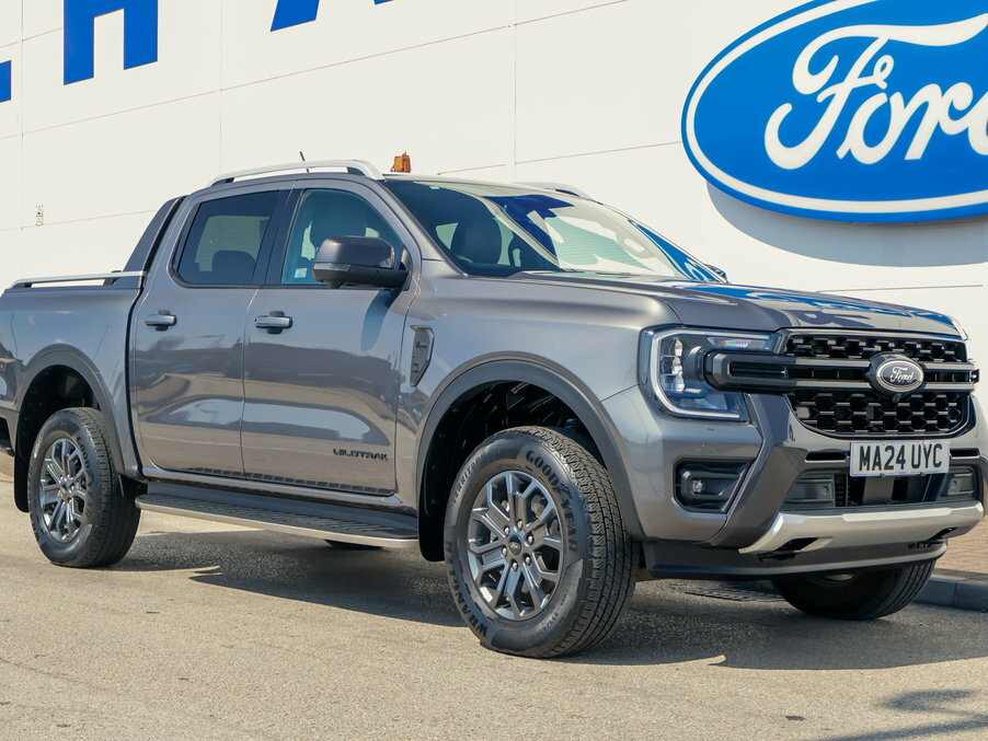 Ford Ranger Pick Up Double Cab Wildtrak 2.0 Ecoblue 205 MA24UYC Silver #4