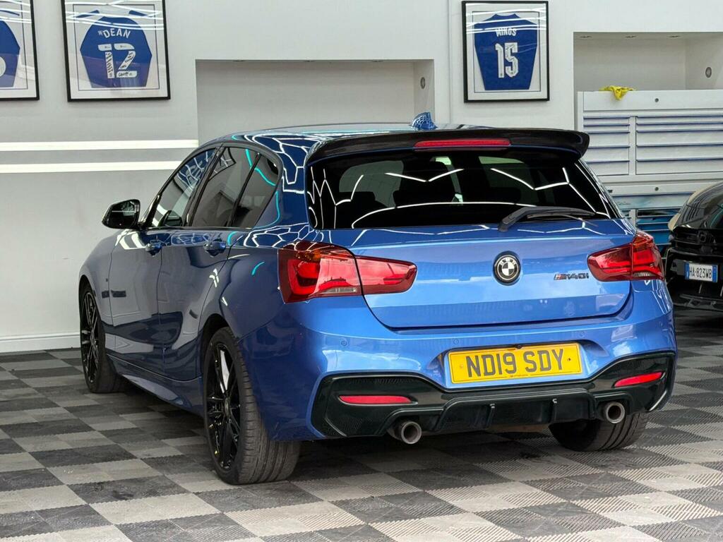 BMW 1 Series Hatchback 3.0 M140i Shadow Edition Euro 6 S ND19SDY Blue #5