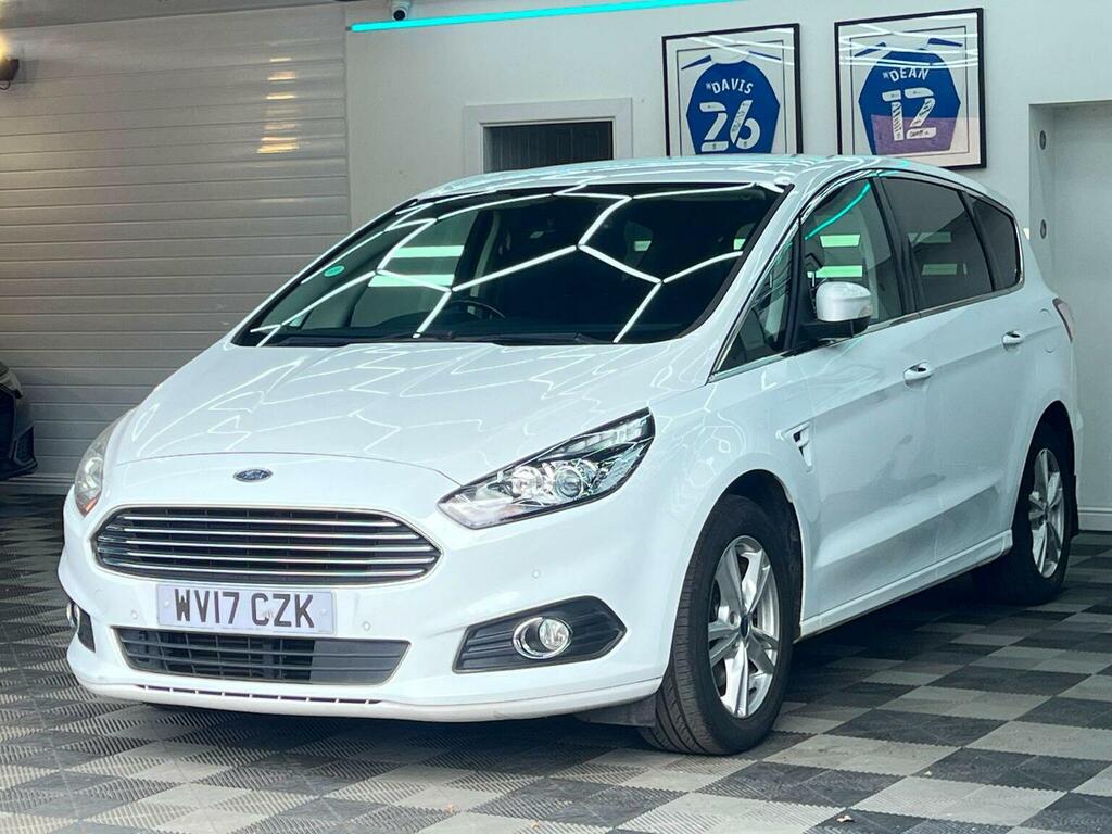 Ford S-Max Mpv 2.0 Tdci Titanium Euro 6 Ss 201717 WV17CZK White #3
