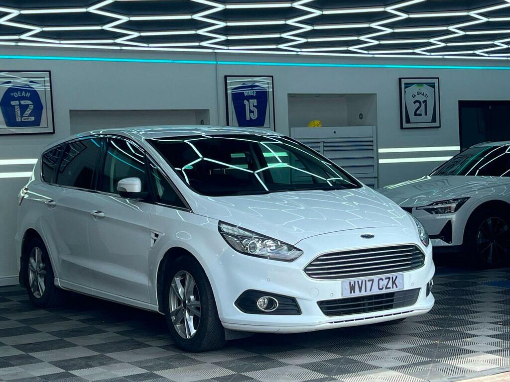 Ford S-Max Mpv 2.0 Tdci Titanium Euro 6 Ss 201717 WV17CZK White