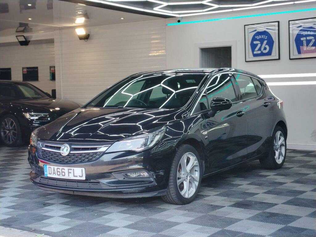 Vauxhall Astra Hatchback 1.4I Sri Euro 6 201666 DA66FLJ Black #3